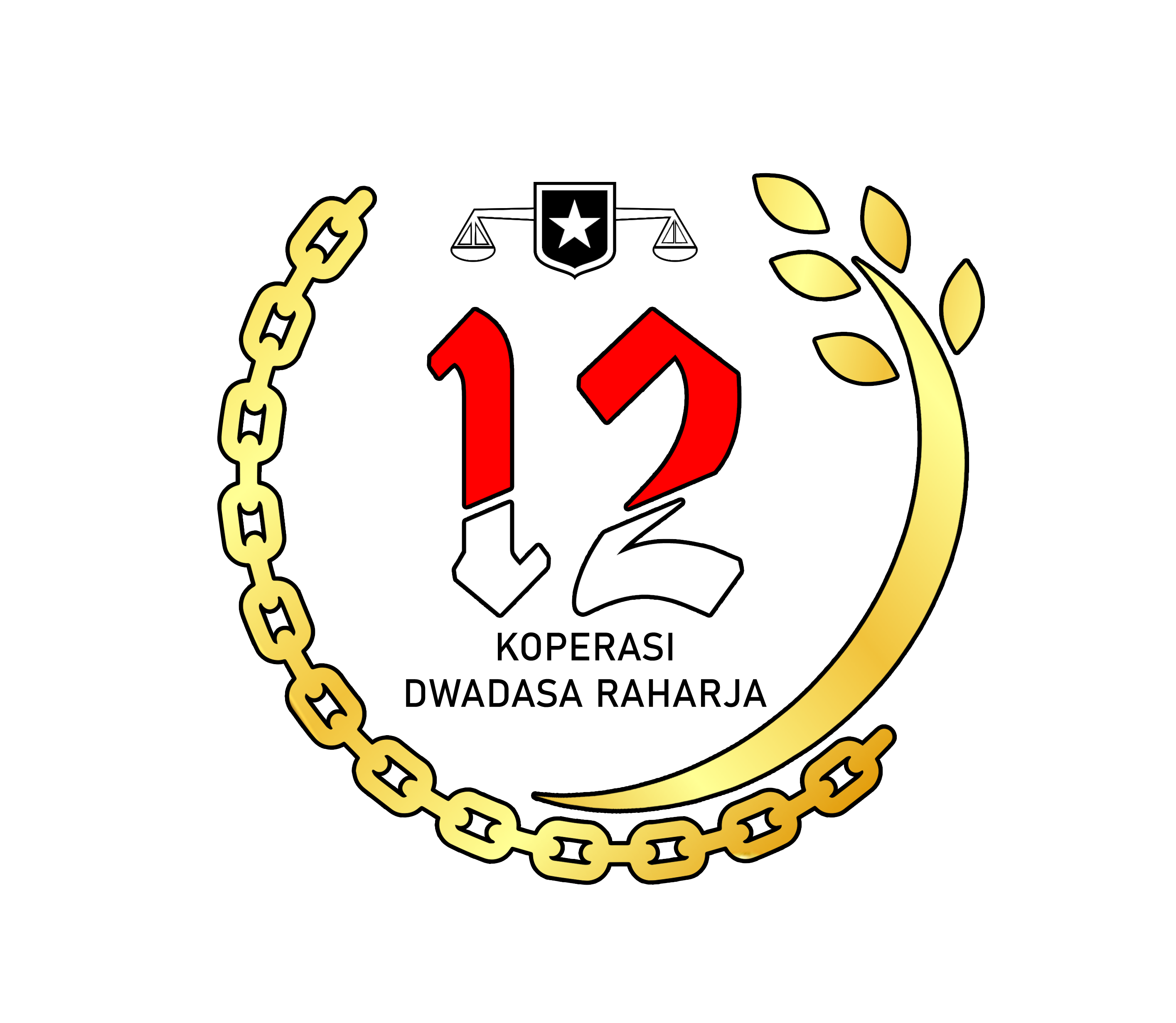 Logo Koperasi DWADASA RAHARJA